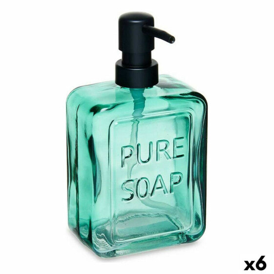 Soap Dispenser Pure Soap Crystal Green 570 ml (6 Units)
