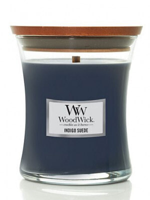 Scented candle vase Indigo Suede 85 g