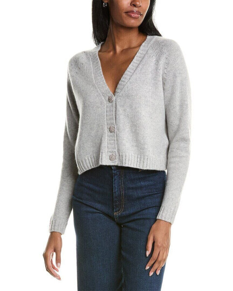 Ba&Sh Cashmere Cardigan Women's Grey 2/M