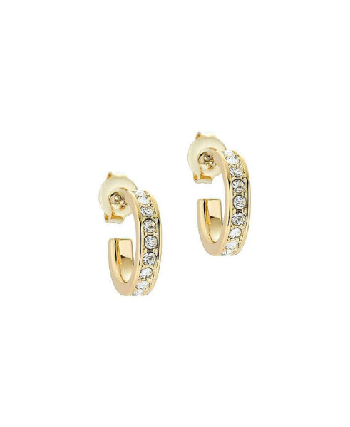 SEENITA: Crystal Small Hoop Earrings For Women