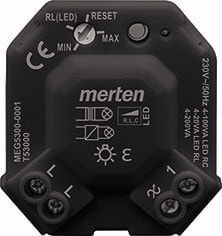 MERTEN MEG5300-0001 - Dimmer - Built-in - Black - CE - 230 V - 50 Hz