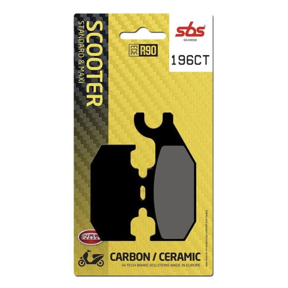 SBS Hi-Tech Street 196CT Carbon Ceramic Brake Pads