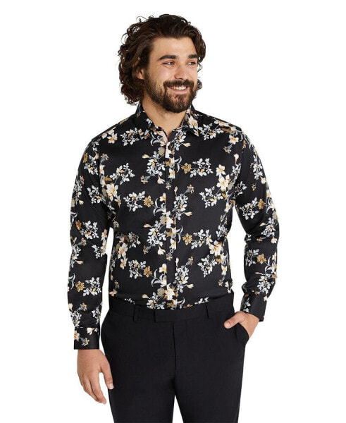 Men's Big & Tall Miles Floral Print Shirt