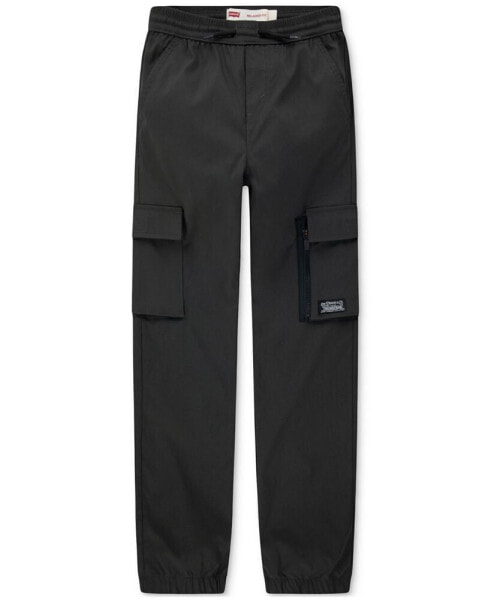 Little Boys Everyday Cargo Jogger Pants