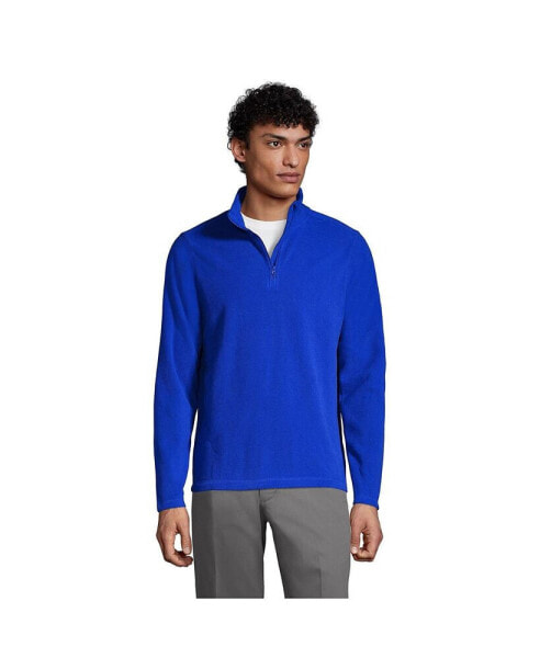 School Uniform Men's Lightweight Fleece Quarter Zip Pullover Jacket