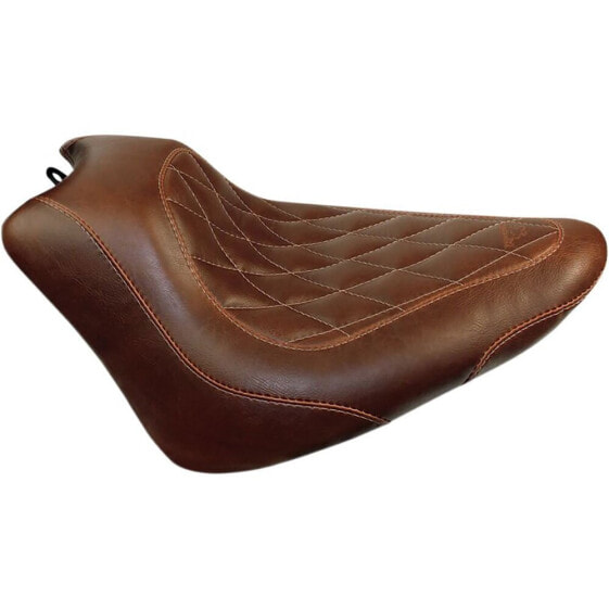 MUSTANG Wide Tripper™ Solo Diamond Stitched Harley Davidson Softail Seat