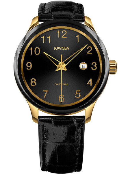 Наручные часы Jowissa Tiro Unisex 45mm 5ATM черные