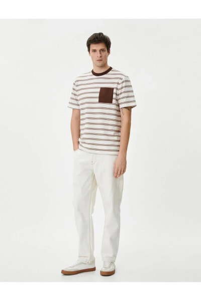 Футболка Koton   Brown Stripes