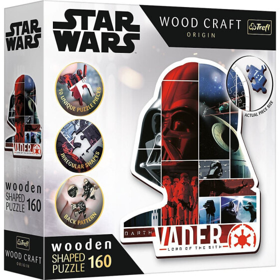 TREFL Star Wars Wooden Darth Vader 160 Units puzzle