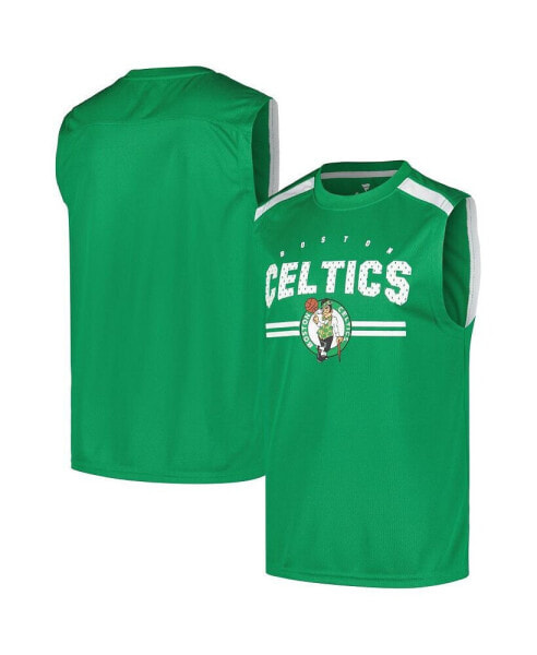 Men's Kelly Green Boston Celtics Birdseye Muscle Tank Top