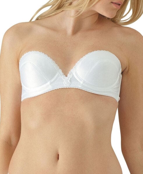 Women's Satin Low Plunge Strapless Bra