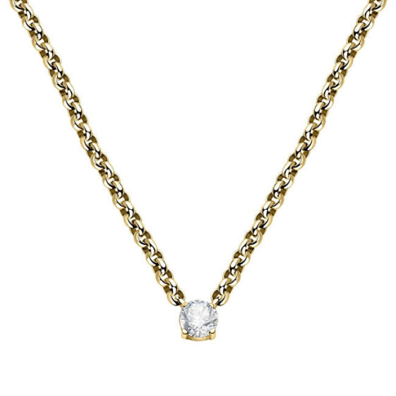 Original gold-plated necklace with Poetica SAUZ30 crystal