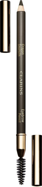 Clarins Eyebrow Pencil Стойкий карандаш для бровей + кисть для разглаживания