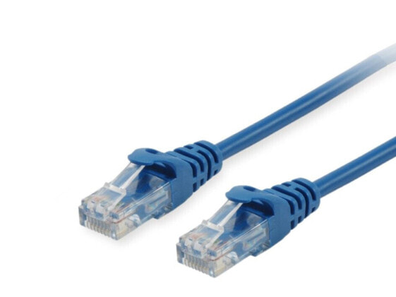 Equip Cat.6A U/UTP Patch Cable - 15m - Blue - 15 m - Cat6a - U/UTP (UTP) - RJ-45 - RJ-45