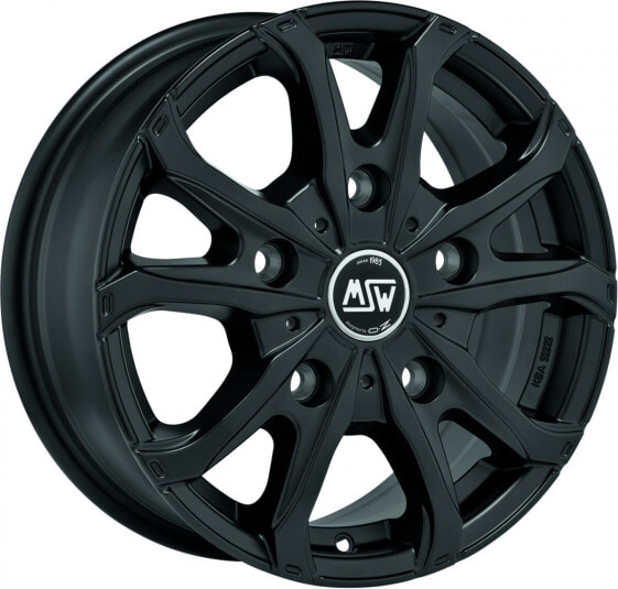 Колесный диск литой MSW MSW 48 Van matt black 6.5x16 ET55 - LK5/130 ML89.1