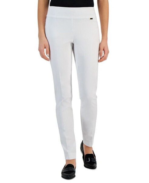 Mid-Rise Petite Tummy-Control Skinny Pants, Petite & Petite Short, Created for Macy's