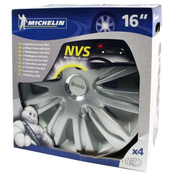 Колпаки на колеса Michelin Chromed NVS42 16 дюймов 4 шт
