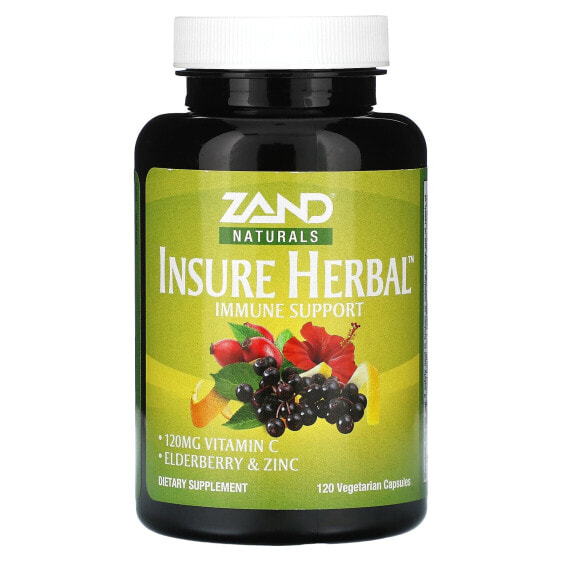 Naturals, Insure Herbal, Immune Support, 120 Vegetarian Capsules