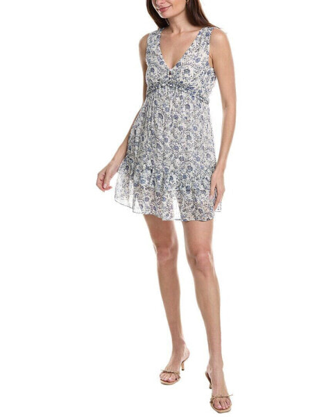 Garrie B V-Neck Mini Dress Women's