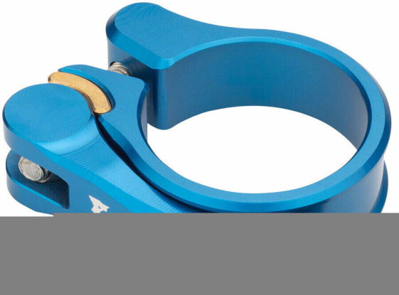 Wolf Tooth Components Quick Release Seatpost Clamp - 34.9mm, Blue