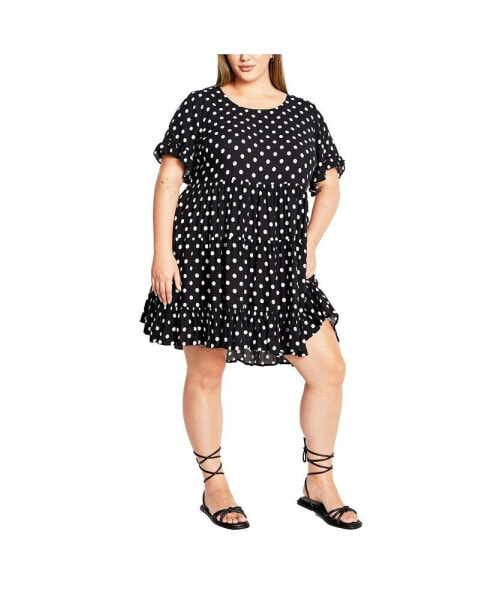 Plus Size Nikki Print Dress