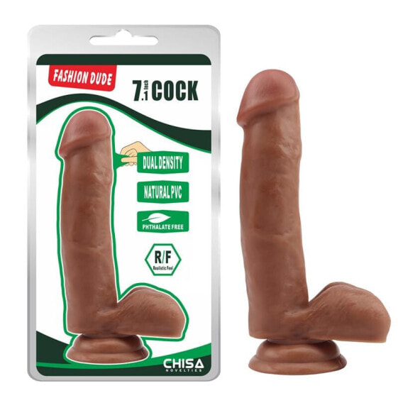 Dildo Dual Density Fashion Dude 17.8 x 4 cm Latin