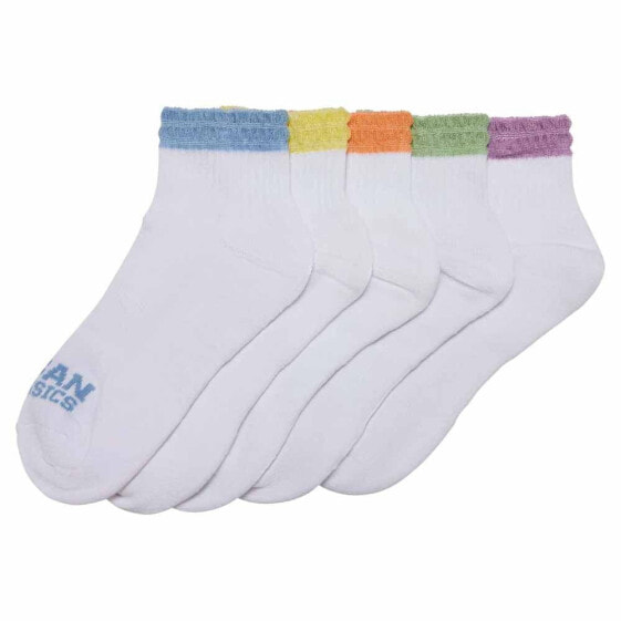 URBAN CLASSICS Colored Lace Cuff long socks