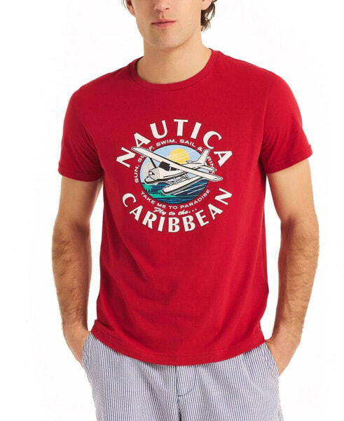Men's Classic-Fit Caribbean Graphic T-Shirt