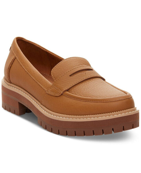 Women's Cara Lug Sole Penny Loafers