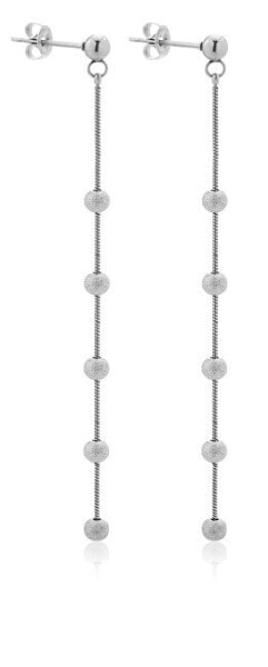 Серьги Troli VAAXF351S Steel Beads Bouquet