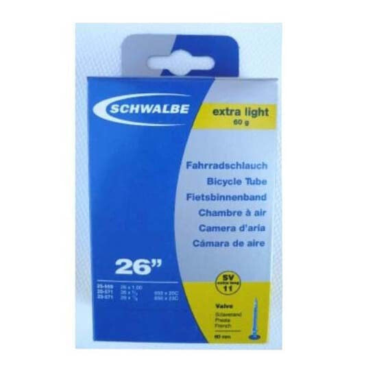 SCHWALBE Extra Light Presta 60 mm inner tube