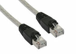 InLine Patch Cable SF/UTP Cat.5e transparent 20m