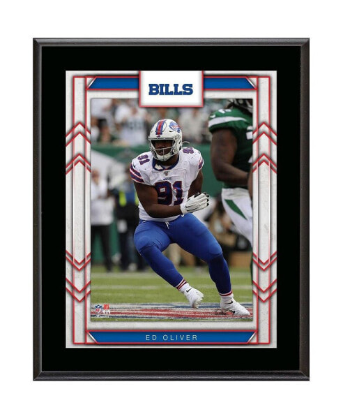 Ed Oliver Buffalo Bills 10.5" x 13" Player Sublimated Plaque