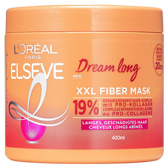 Regenerating hair mask Elseve Dream Long XXL Fiber (Mask) 400 ml