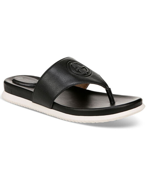 Women's Cindey Memory Foam Sport Thong Flat Sandals, Created for Macy's