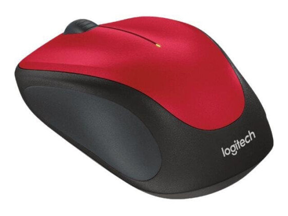 Logitech M235 Wireless Mouse"Rot Kabellos