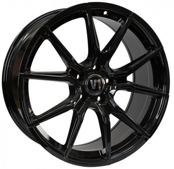 Колесный диск литой V1 Wheels V1 schwarz glänzend lackiert 9x20 ET42 - LK5/112 ML66.6