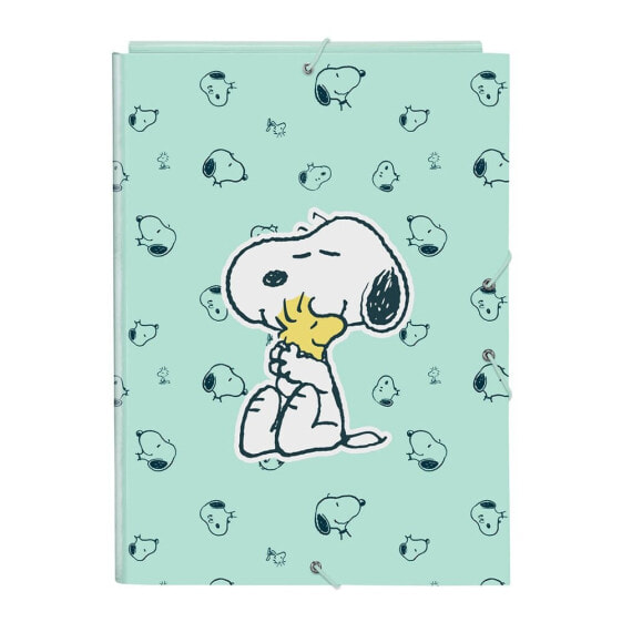 Файл для школы Safta Snoopy Груви с эластичными заклепками