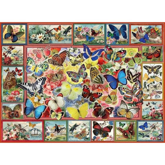 Пазл детский классический Anatolian Puzzle B Behr Viele Schmetterlinge 1000 шт.