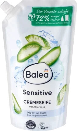 Cremeseife Sensitive Nachfüllpack, 850 ml