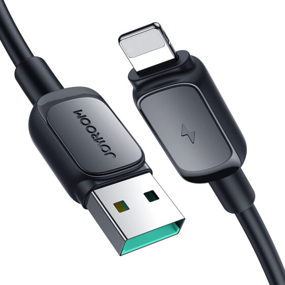 Kabel przewód do iPhone Lightning - USB 2.4A 1.2m czarny