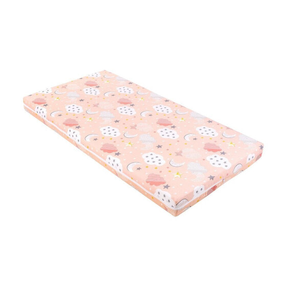 KIKKABOO Fantasia Plus 60X120X8 cm Cloud Peach Mattress