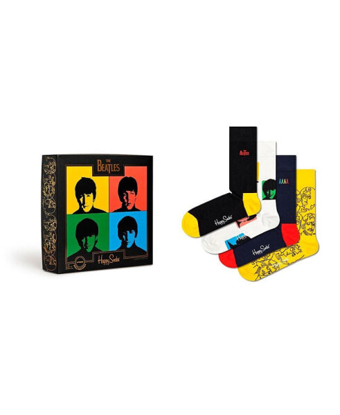 The Beatles Socks Gift Set, Pack of 4