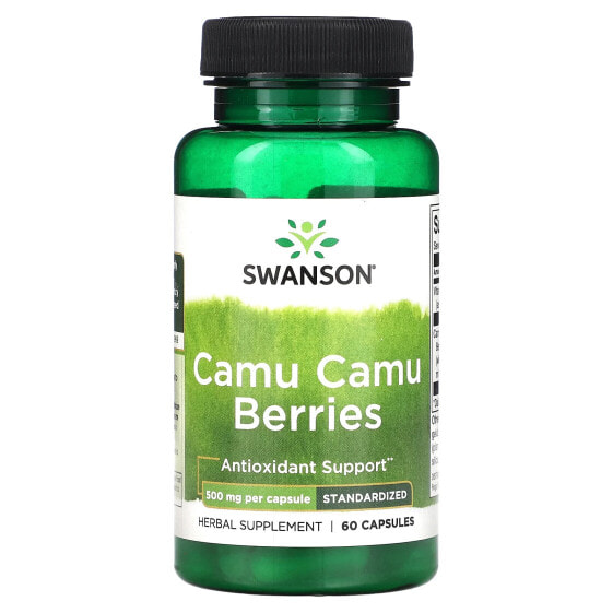 Camu Camu Berries, 500 mg, 60 Capsules