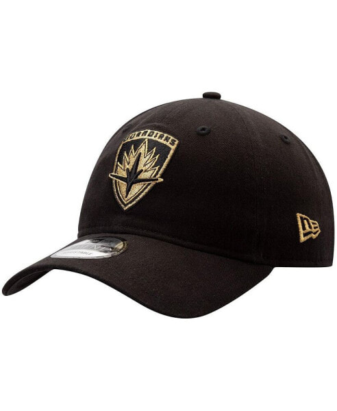 Men's Black Guardians of the Galaxy Shield 9TWENTY Adjustable Hat