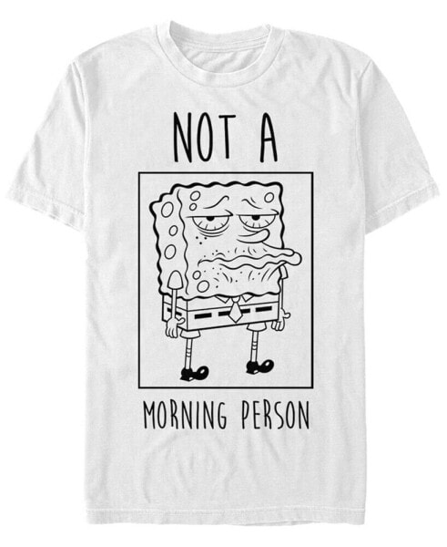 Men's Not A Morning Person Short Sleeve Crew T-shirt
