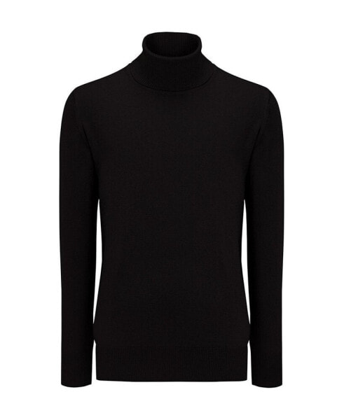 Men's Modern Roll Neck Sweater