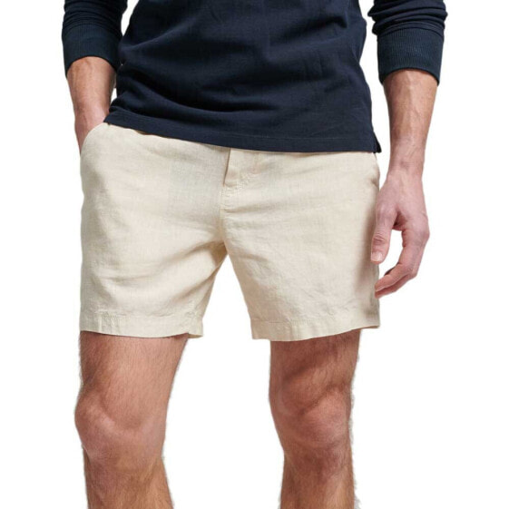 SUPERDRY Studios Overdyed Linen Shorts