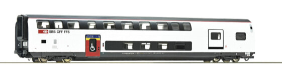 Roco 1st class double deck coach with baggage compartment - SBB - 14 yr(s) - Black - White - 1 pc(s)