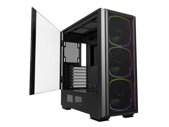 Montech Sky Two GX, E-ATX Mid Tower Chassis Black Computer Case